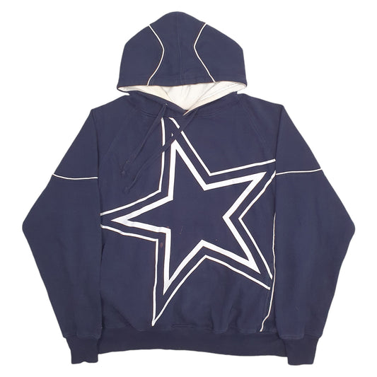 Mens Navy Cowboys Dallas Cowboys Football USA NFL Hoodie Jumper