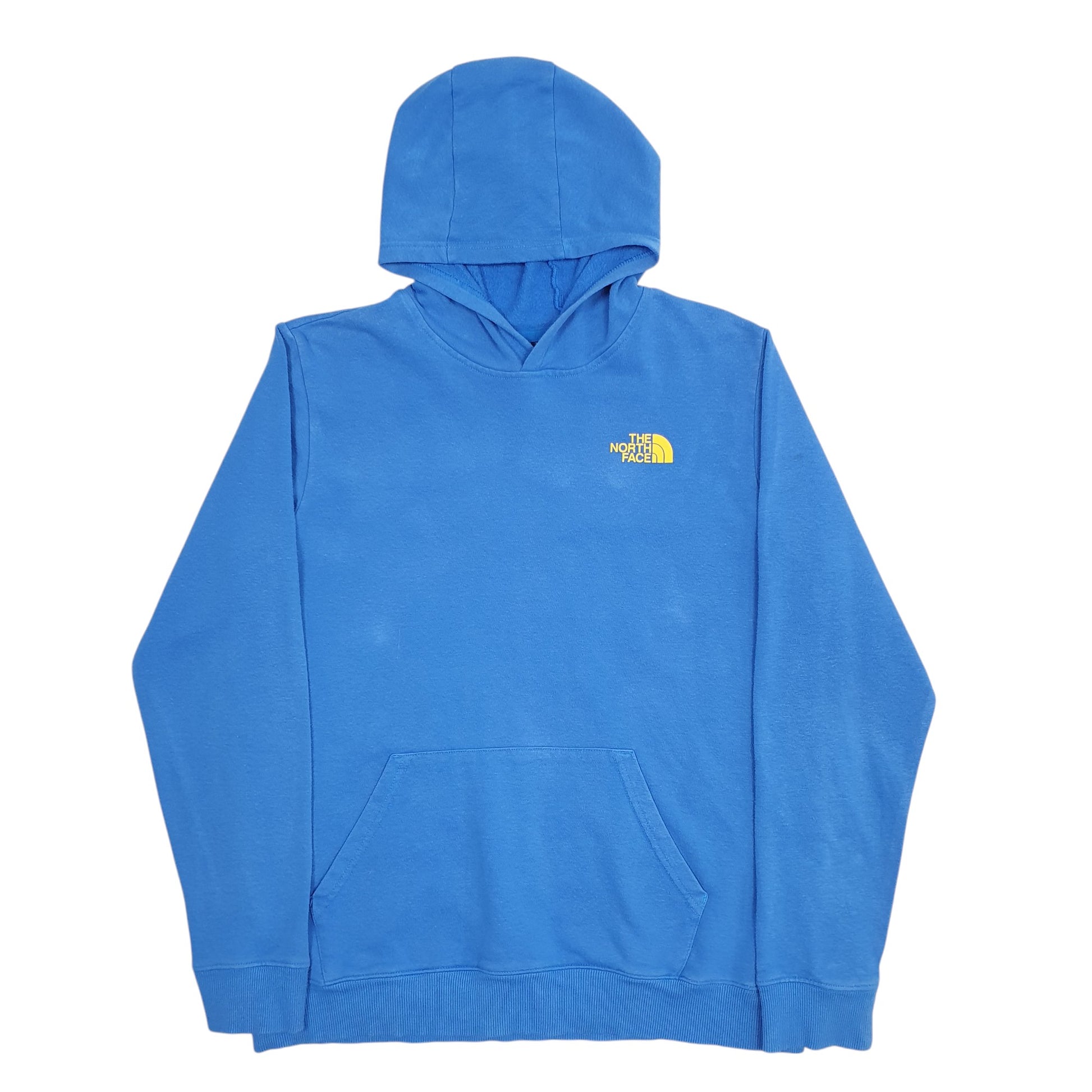 Womens Blue The North Face Never Stop Exploring Backprint Hoodie Jumper