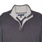 Mens Black Tommy Hilfiger  Quarter Zip Jumper