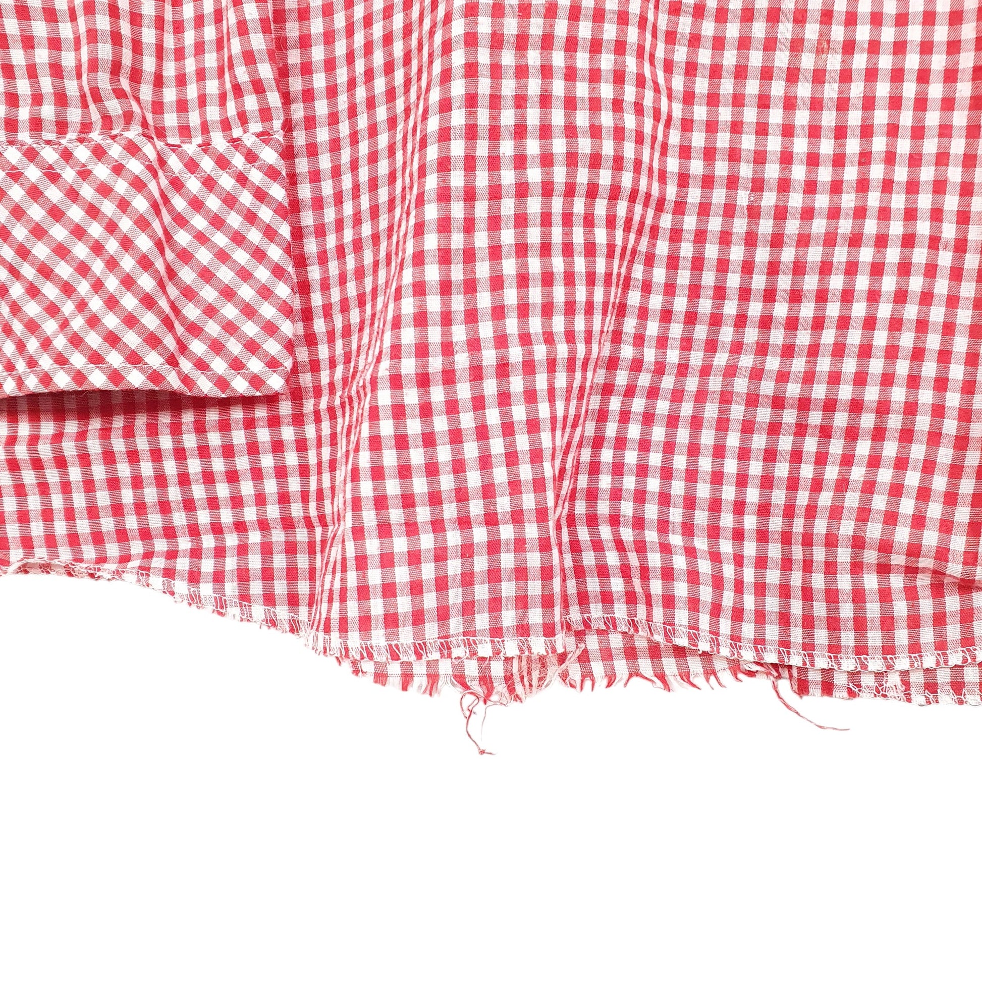 Mens Red Wrangler Vintage Western Pearl Snap Made In USA Cowboy Long Sleeve Shirt