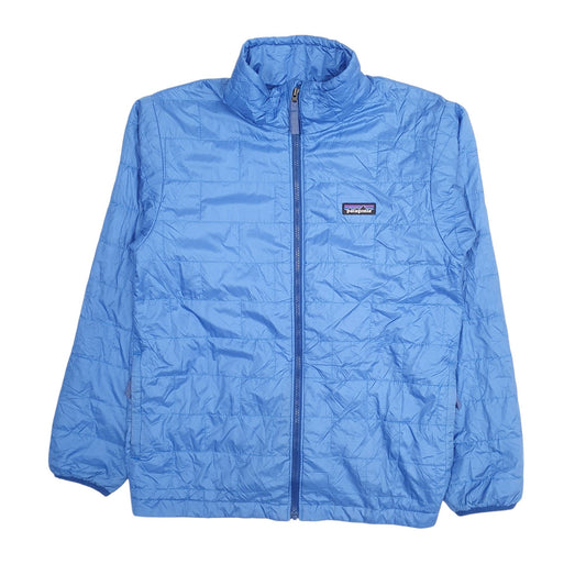 Womens Blue Patagonia Nano Puff  Coat