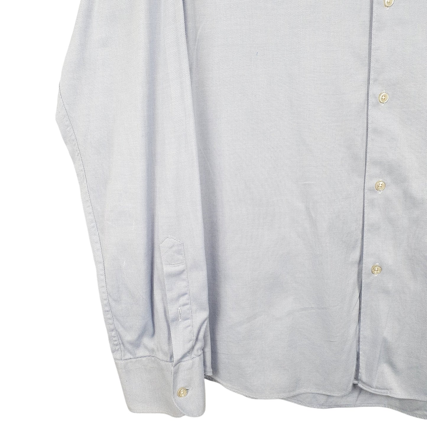 Mens Blue Massimo Dutti  Long Sleeve Shirt