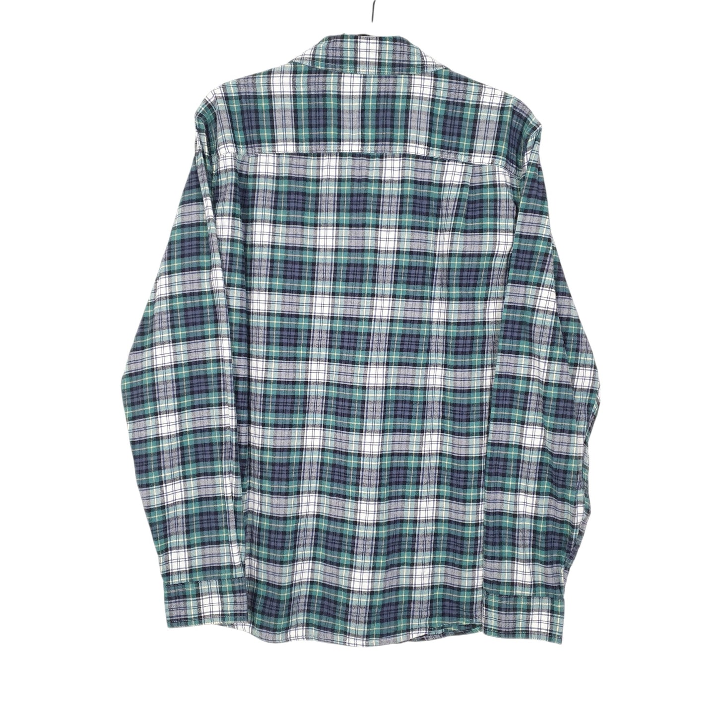 Mens Green L.L.Bean Flannel Overshirt Long Sleeve Shirt