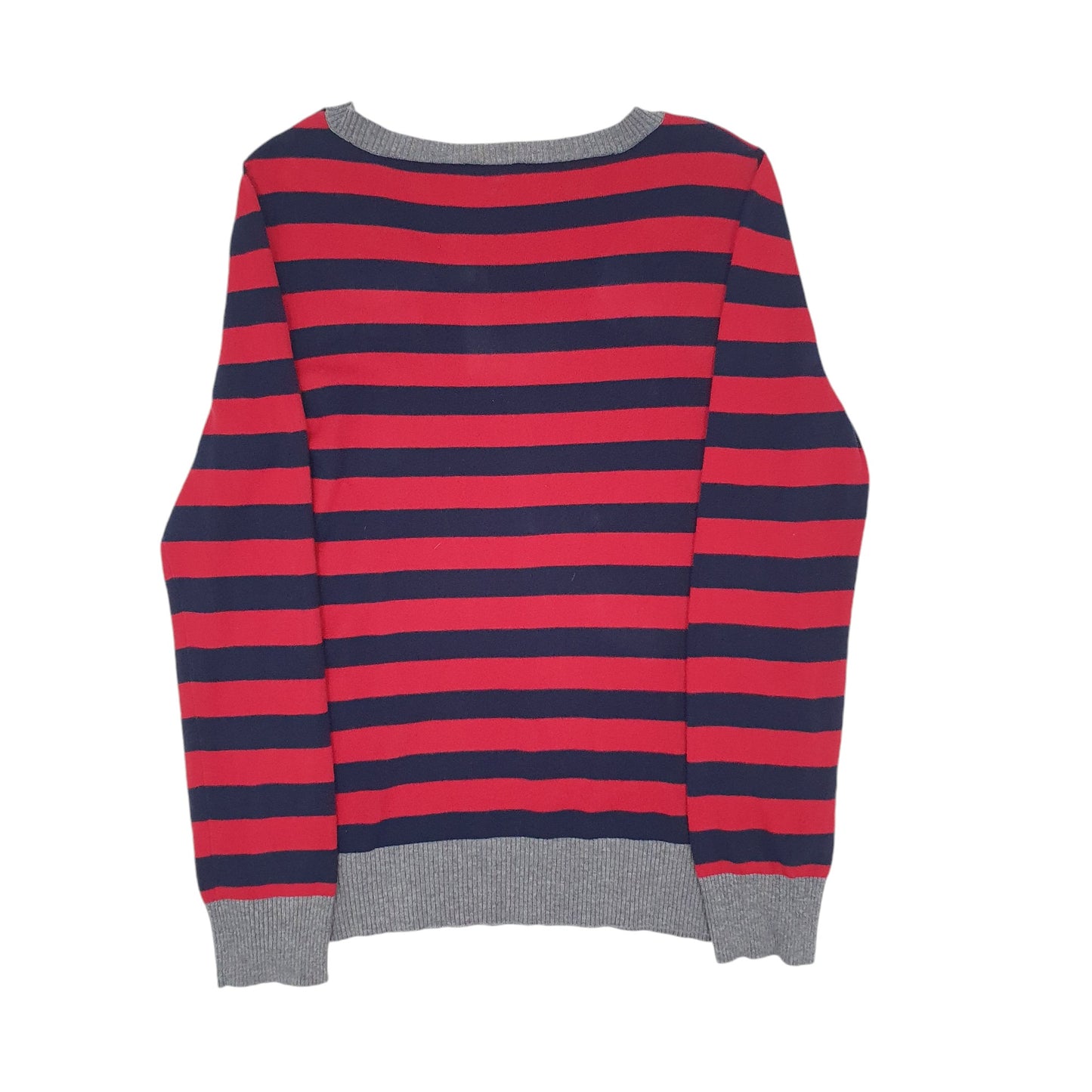 Womens Red Nautica Crewneck Jumper