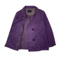 Womens Purple Cache Cache Blazer Hoodie Coat