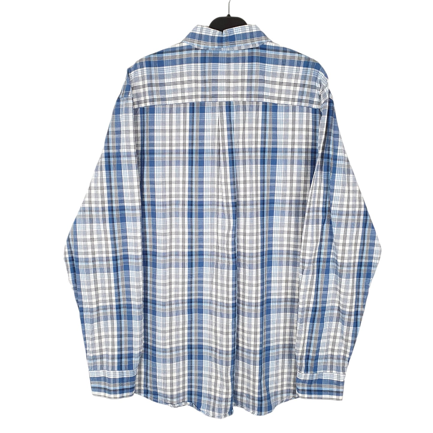 Mens Blue Chaps  Long Sleeve Shirt