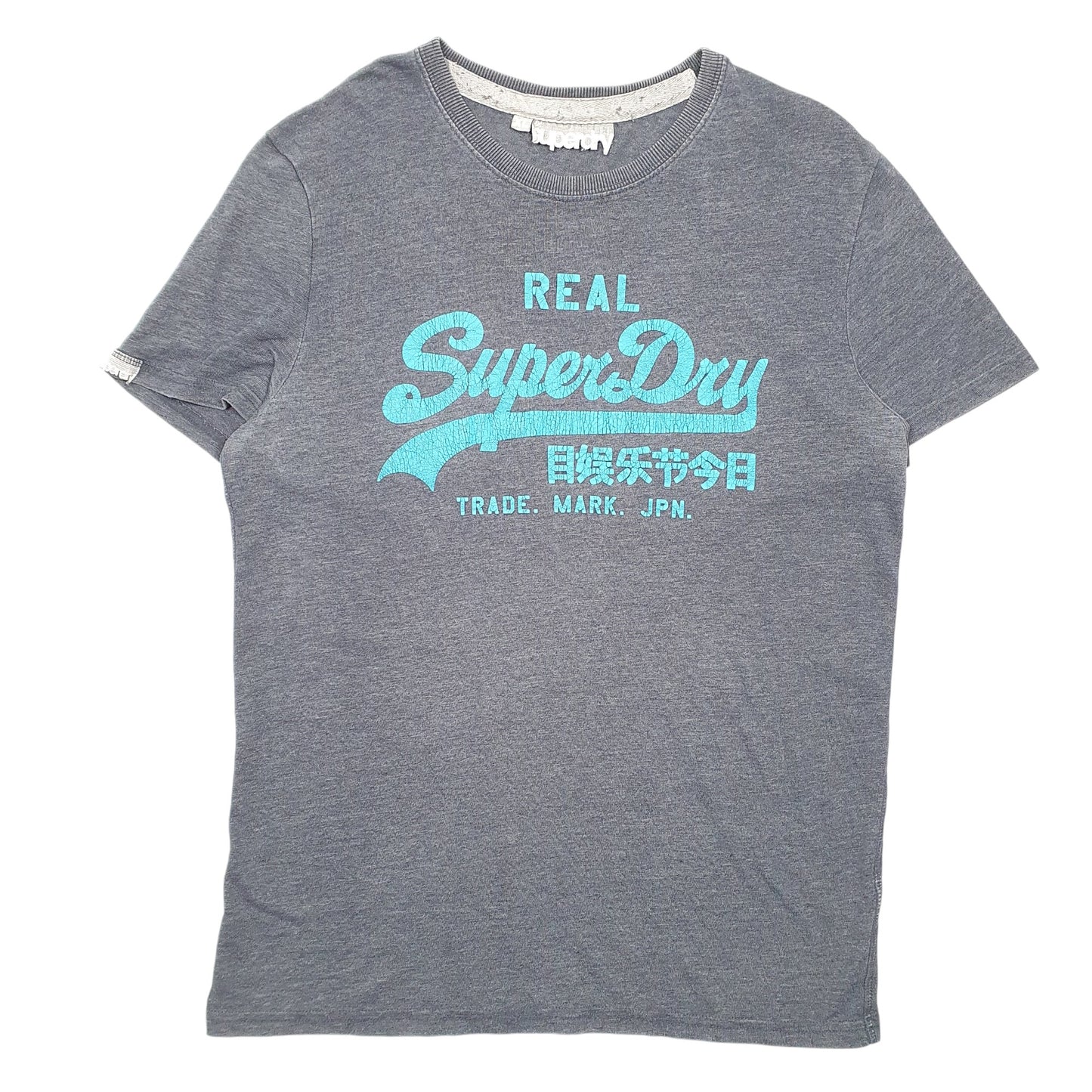 Womens Grey Superdry Japan Short Sleeve T Shirt