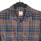 Mens Navy Levis Flannel Overshirt Shacket Long Sleeve Shirt