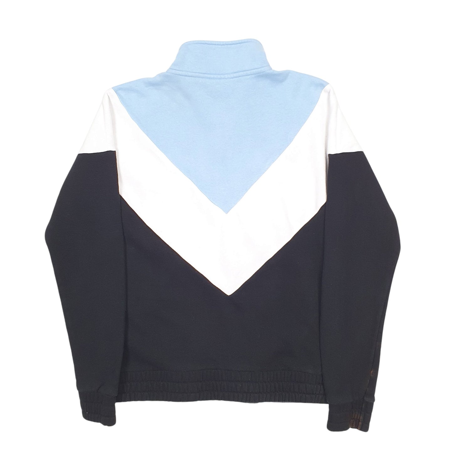 Womens Black Fila  Quarter Zip Jumper