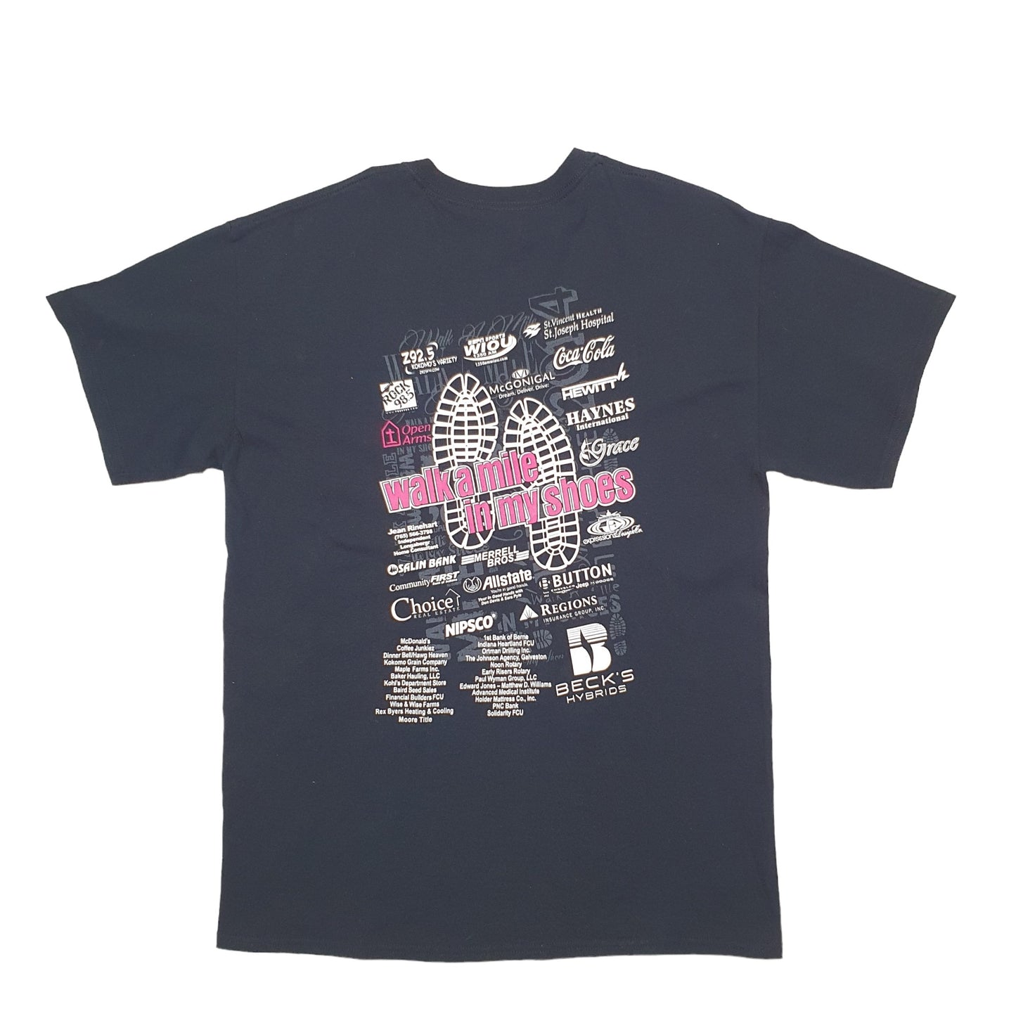 Mens Black Gildan 2014 Short Sleeve T Shirt