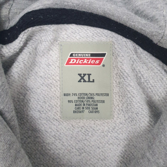 Mens Grey Dickies  Hoodie Jumper