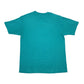 Mens Green Hanes Single Stitch Vintage 80s Short Sleeve T Shirt