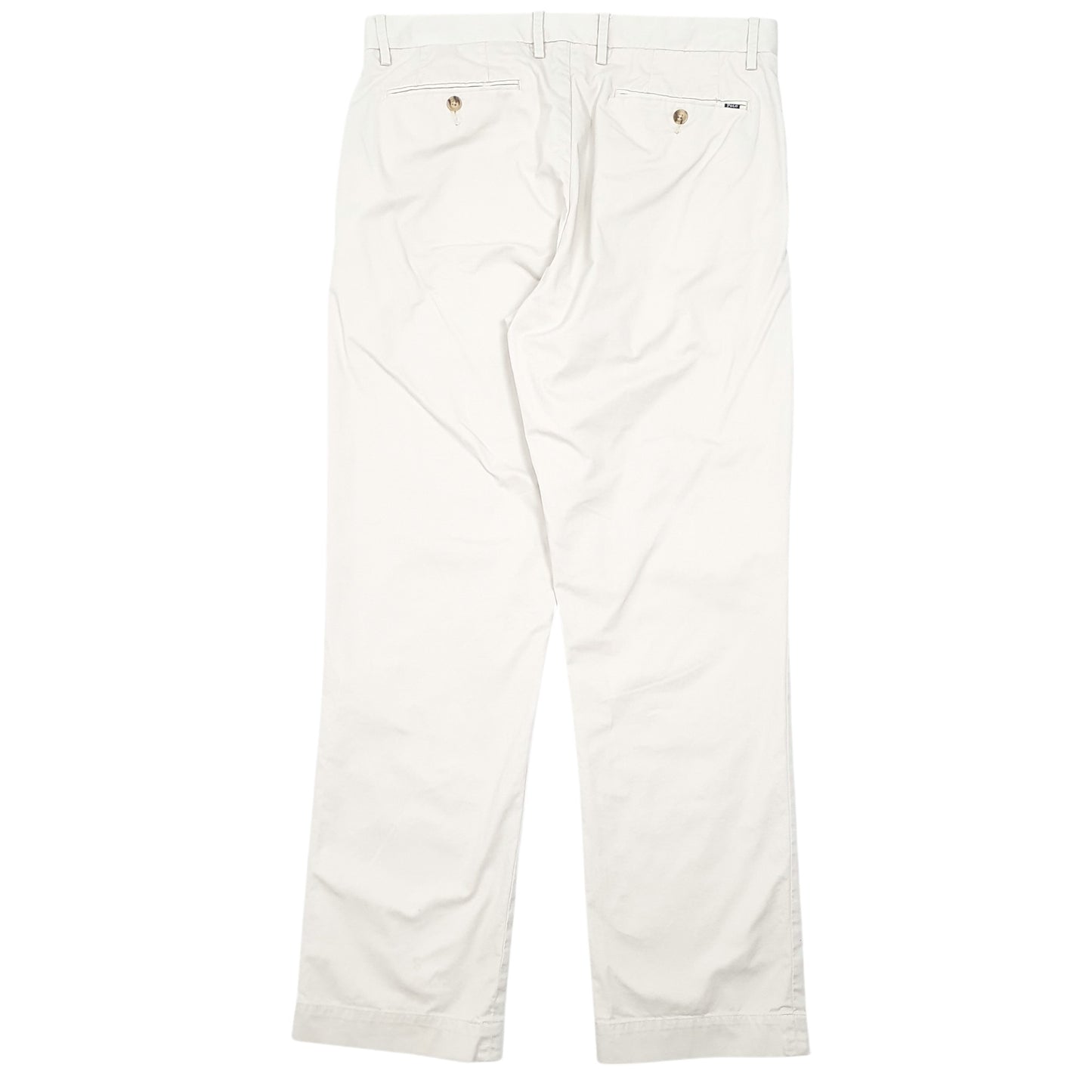 Mens Beige Polo Ralph Lauren Stretch Classic Chino Trousers