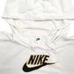 Womens Cream Nike Oversized Hoodie Jumper