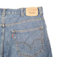 Mens Blue Levis Denim Jeans Jorts 550 Relaxed Baggy Denim Shorts