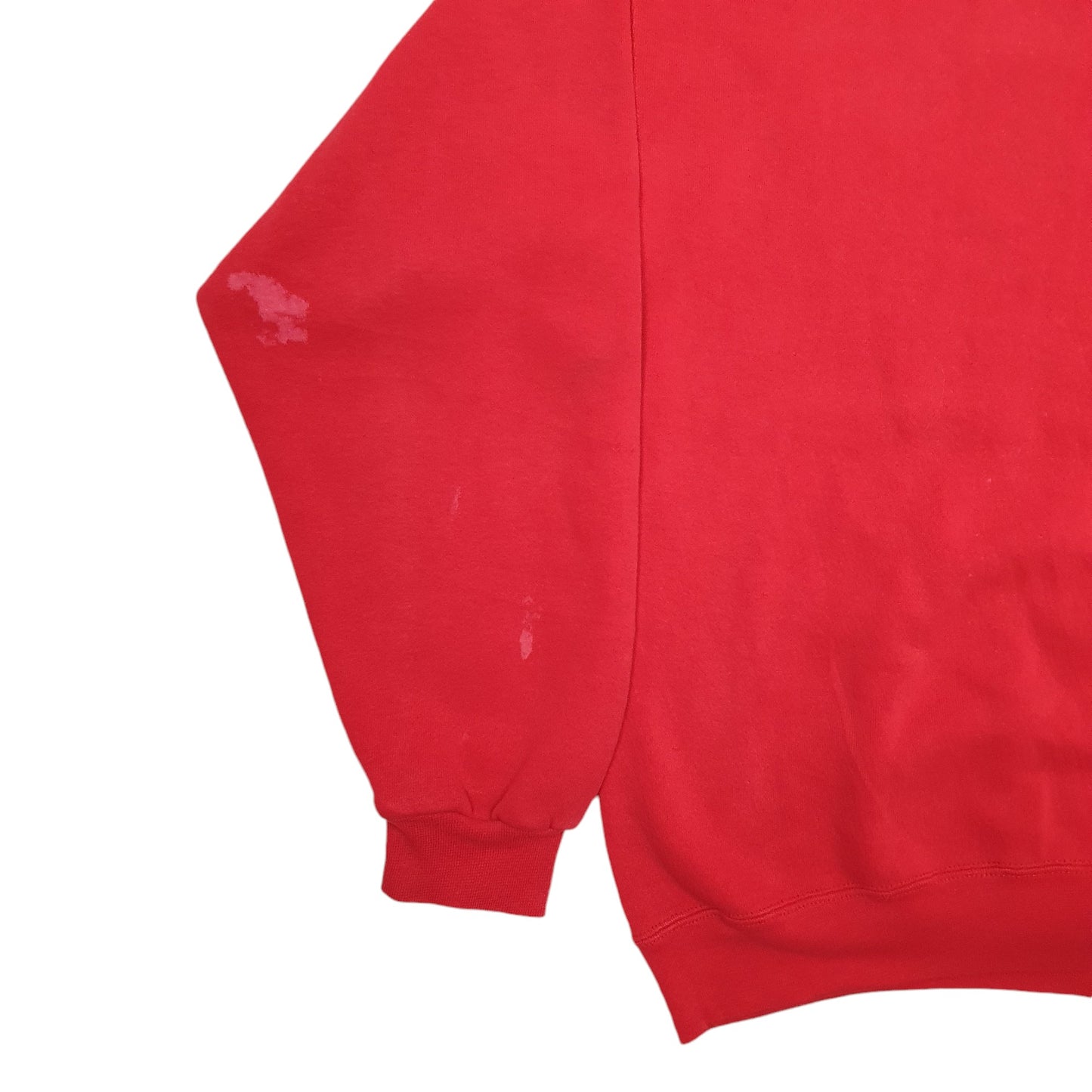 Mens Red Champion  Crewneck Jumper