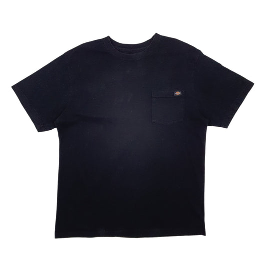 Mens Black Dickies  Short Sleeve T Shirt