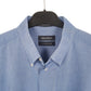 Mens Blue Nautica Vintage Oxford Long Sleeve Shirt