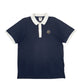 Mens Navy Lacoste Golf Short Sleeve Polo Shirt