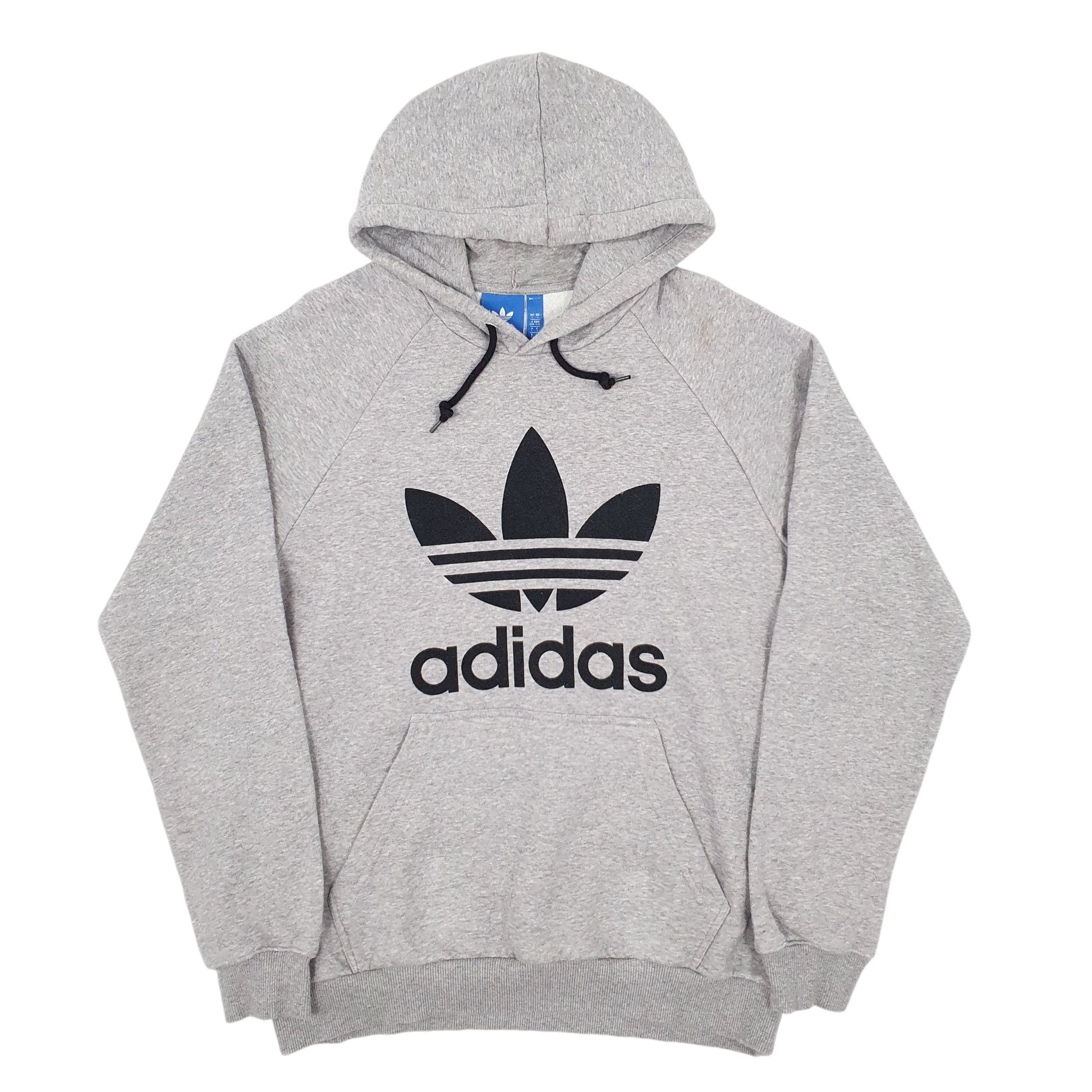 Mens Grey Adidas  Hoodie Jumper
