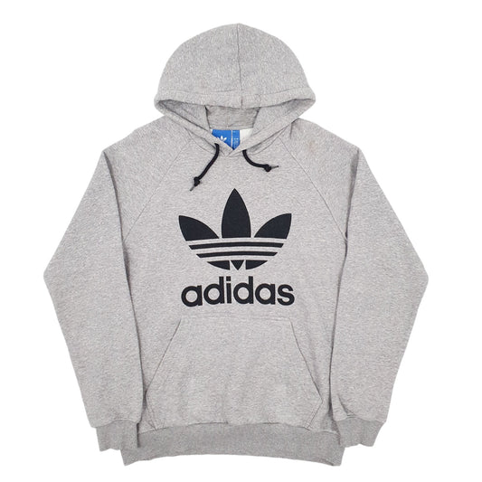 Mens Grey Adidas  Hoodie Jumper