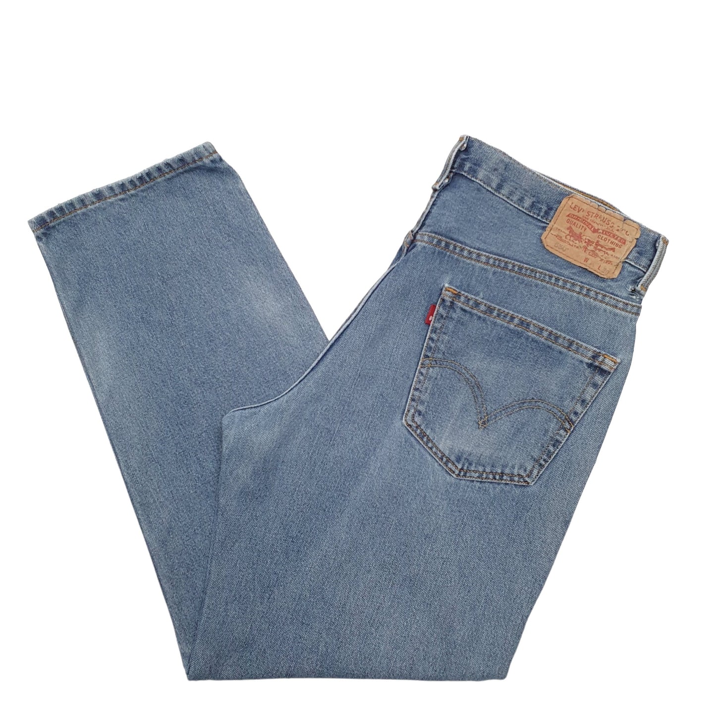 Mens Blue Levis  550 JeansW34 L30