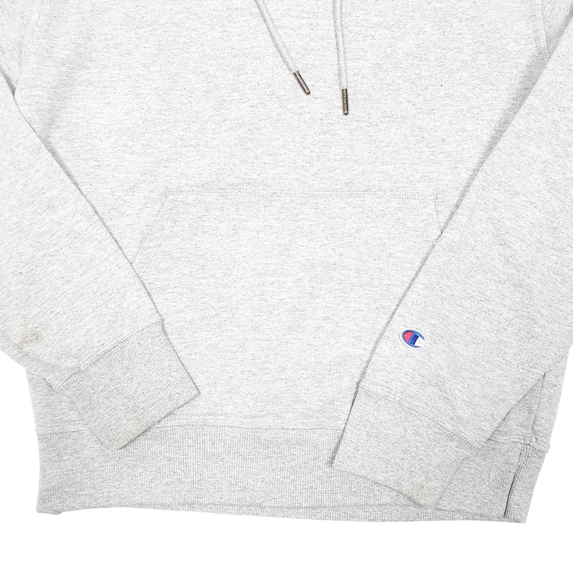 Mens Grey Champion  Hoodie Jumper