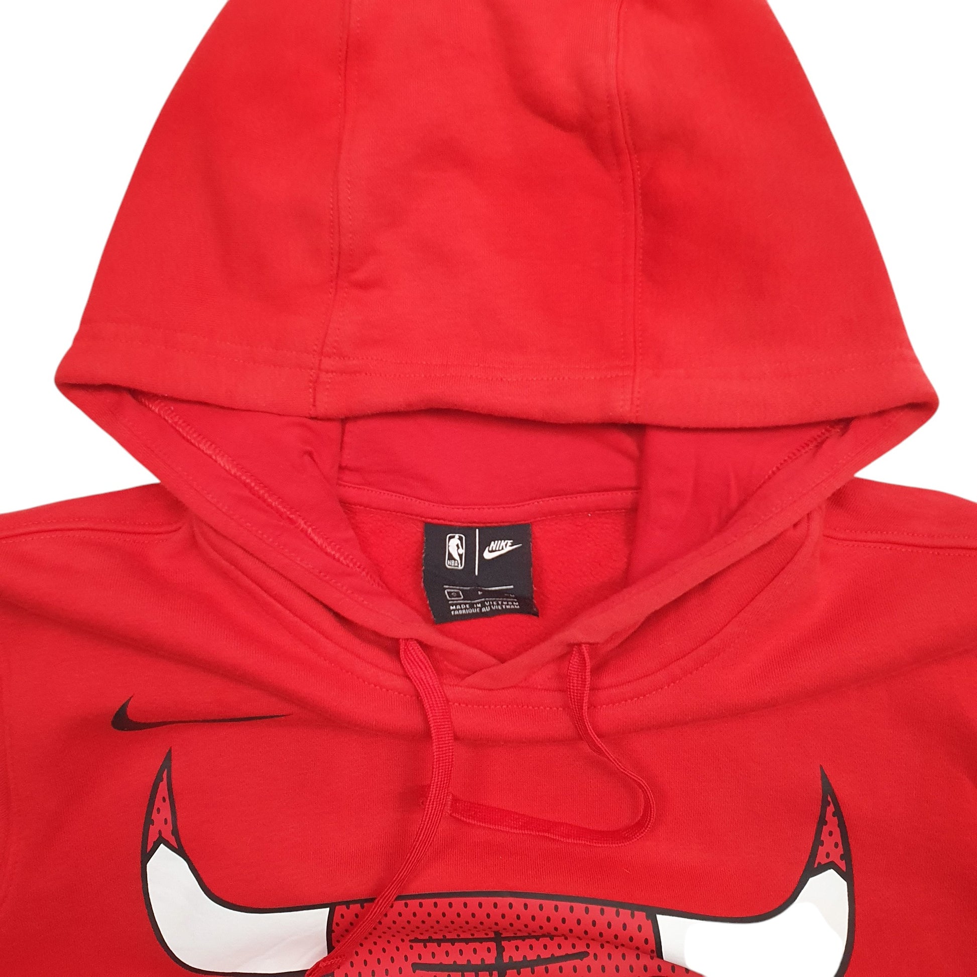 Womens Red Nike Chicago Bulls NBA Basketball Hoodie Jumper