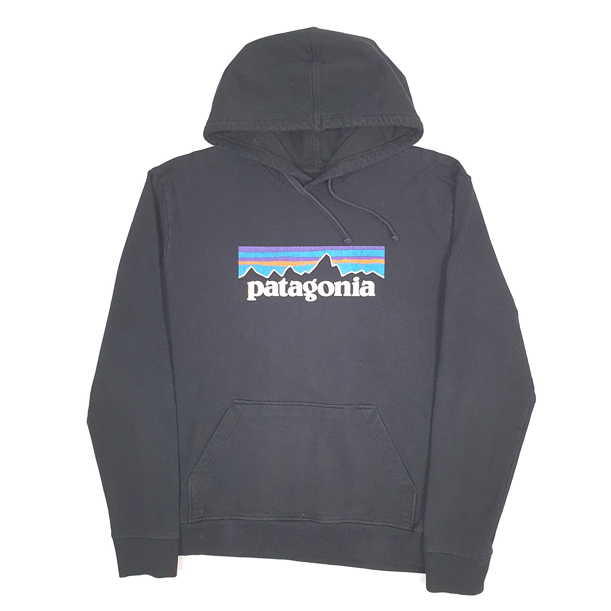 Mens Black Patagonia  Hoodie Jumper