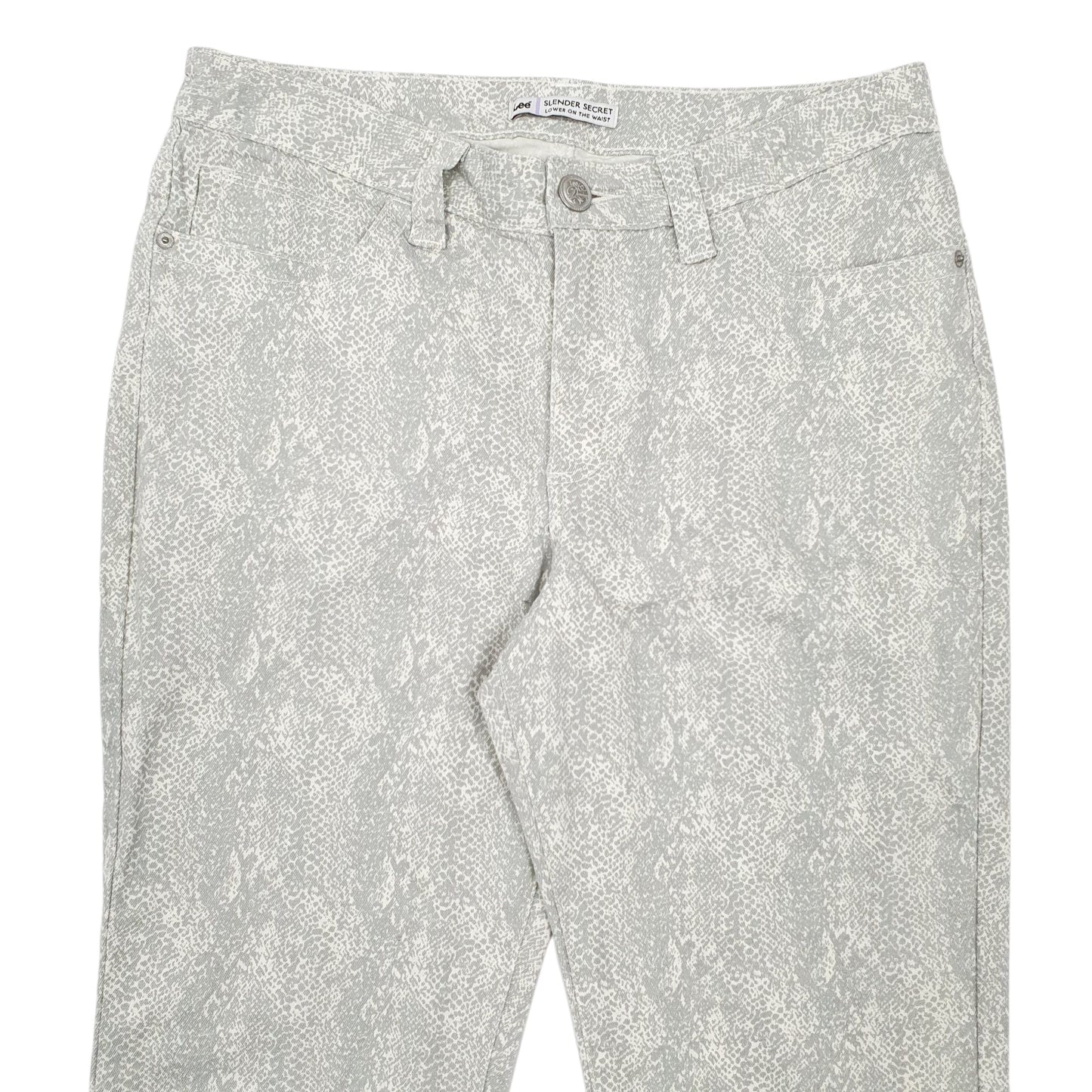 Womens Grey Lee  Slender Secret JeansW32 L31