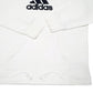 Womens Cream Adidas Spellout Hoodie Jumper