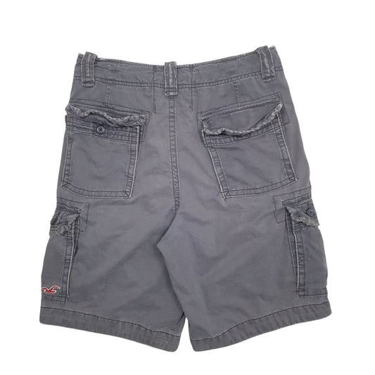 Mens Grey Hollister  Cargo Shorts
