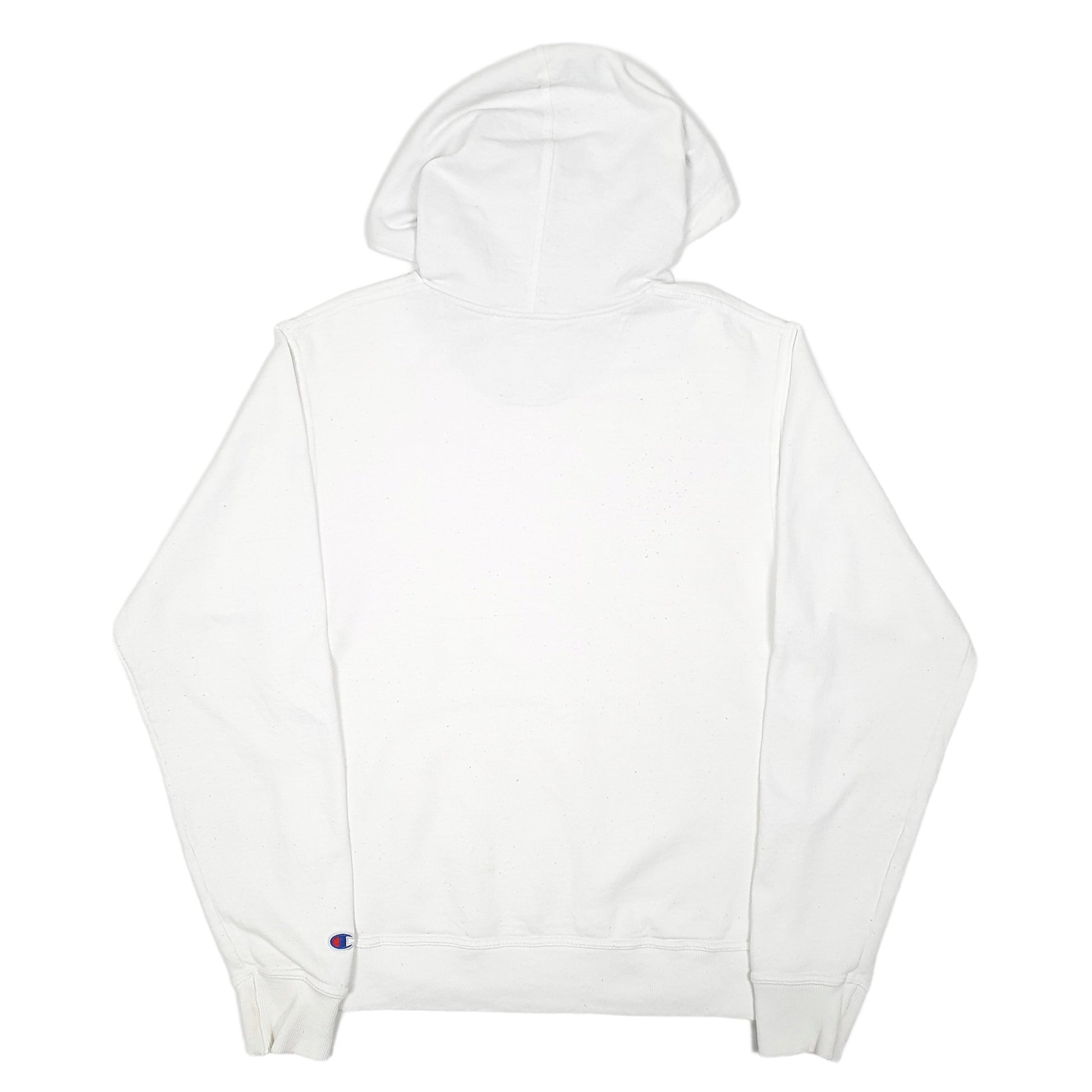 Mens White Champion  Hoodie Jumper