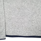 Mens Grey Nautica  Quarter Zip Jumper