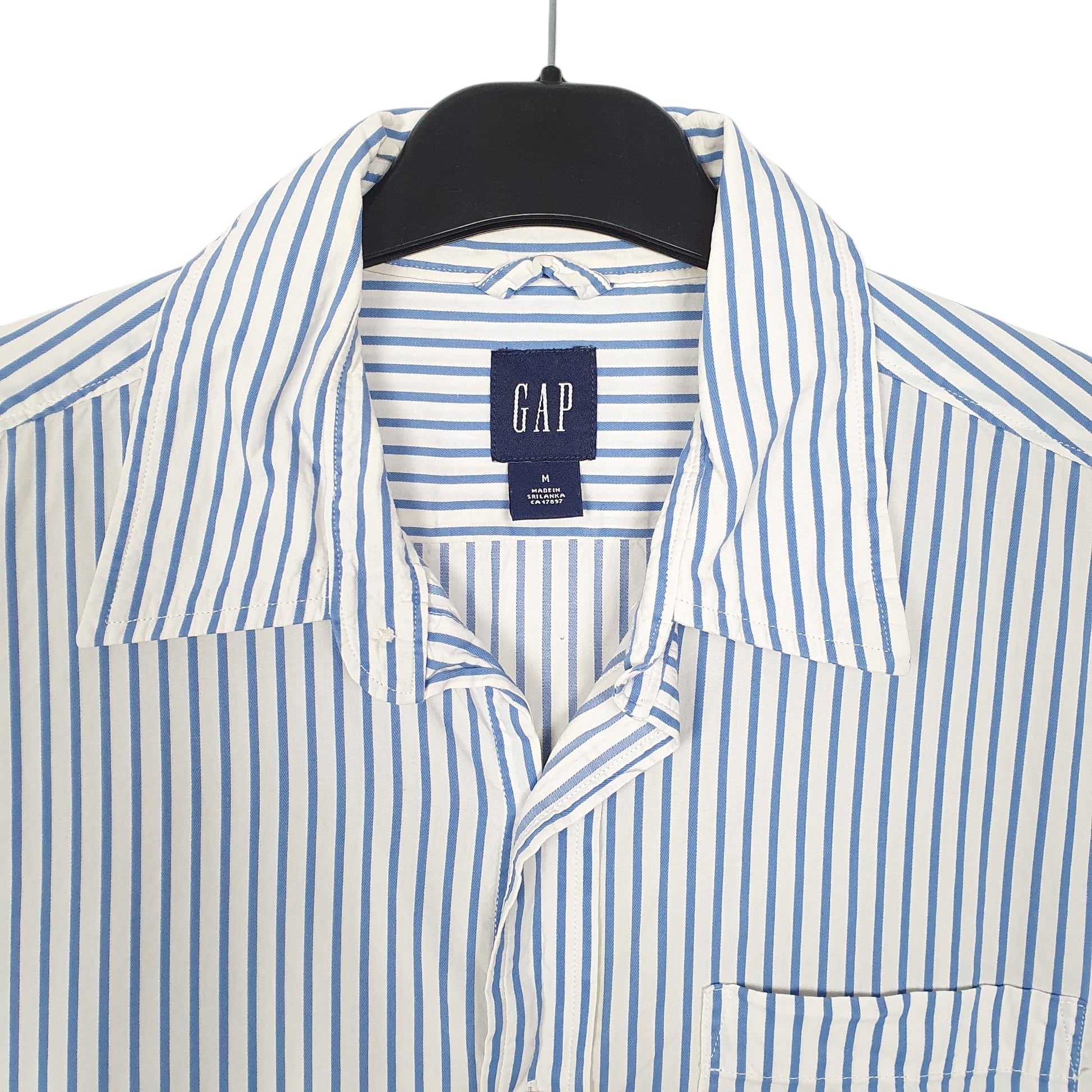 Mens White Gap  Long Sleeve Shirt