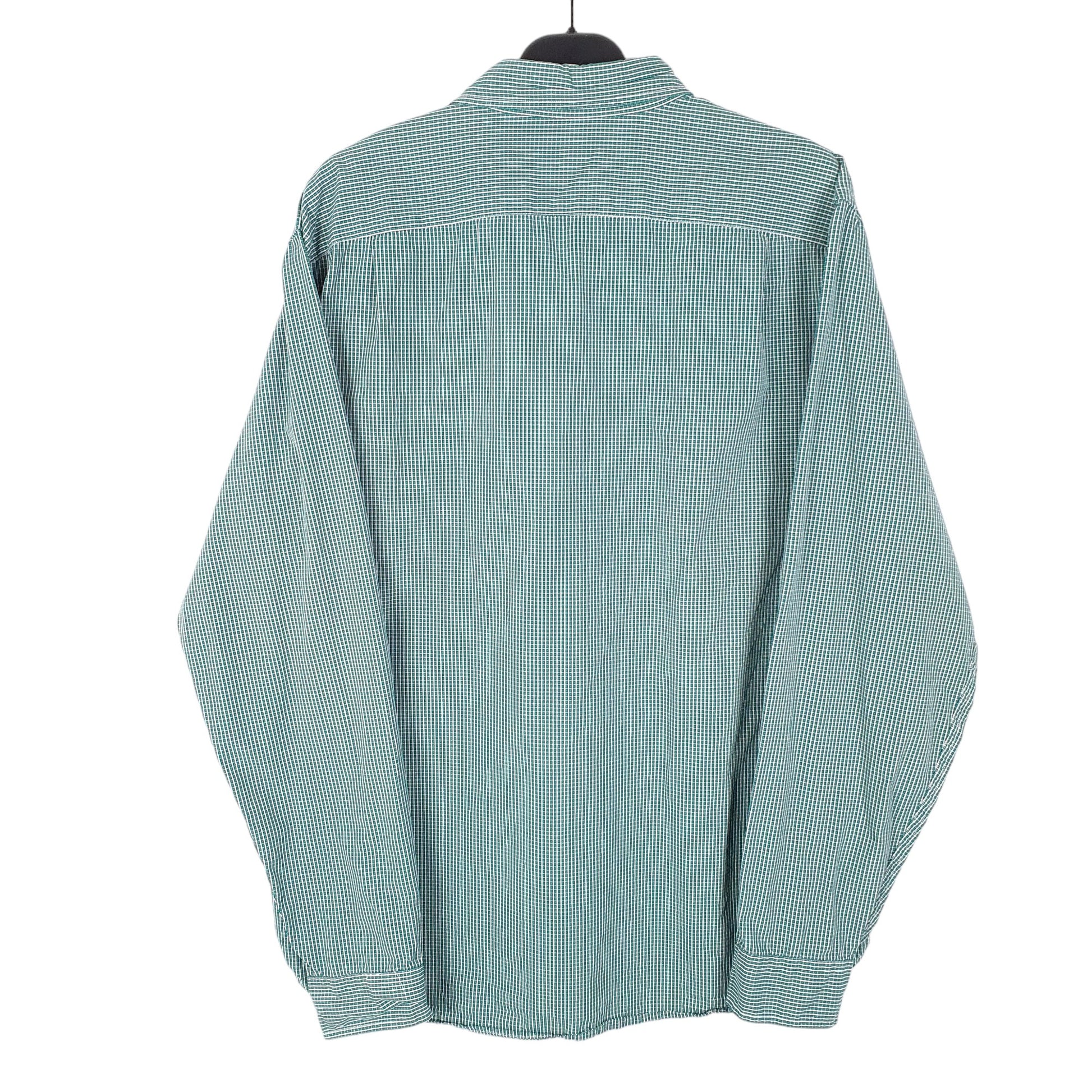 Mens Green J Crew  Long Sleeve Shirt