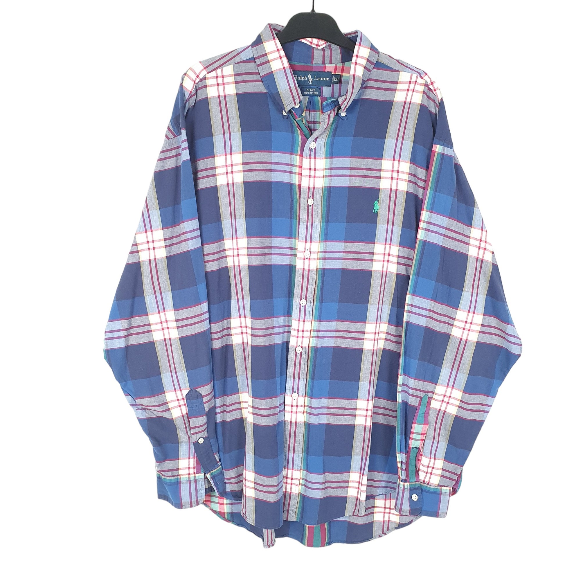 Mens Blue Ralph Lauren  Long Sleeve Shirt
