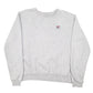 Mens Grey Fila Spellout Crewneck Jumper