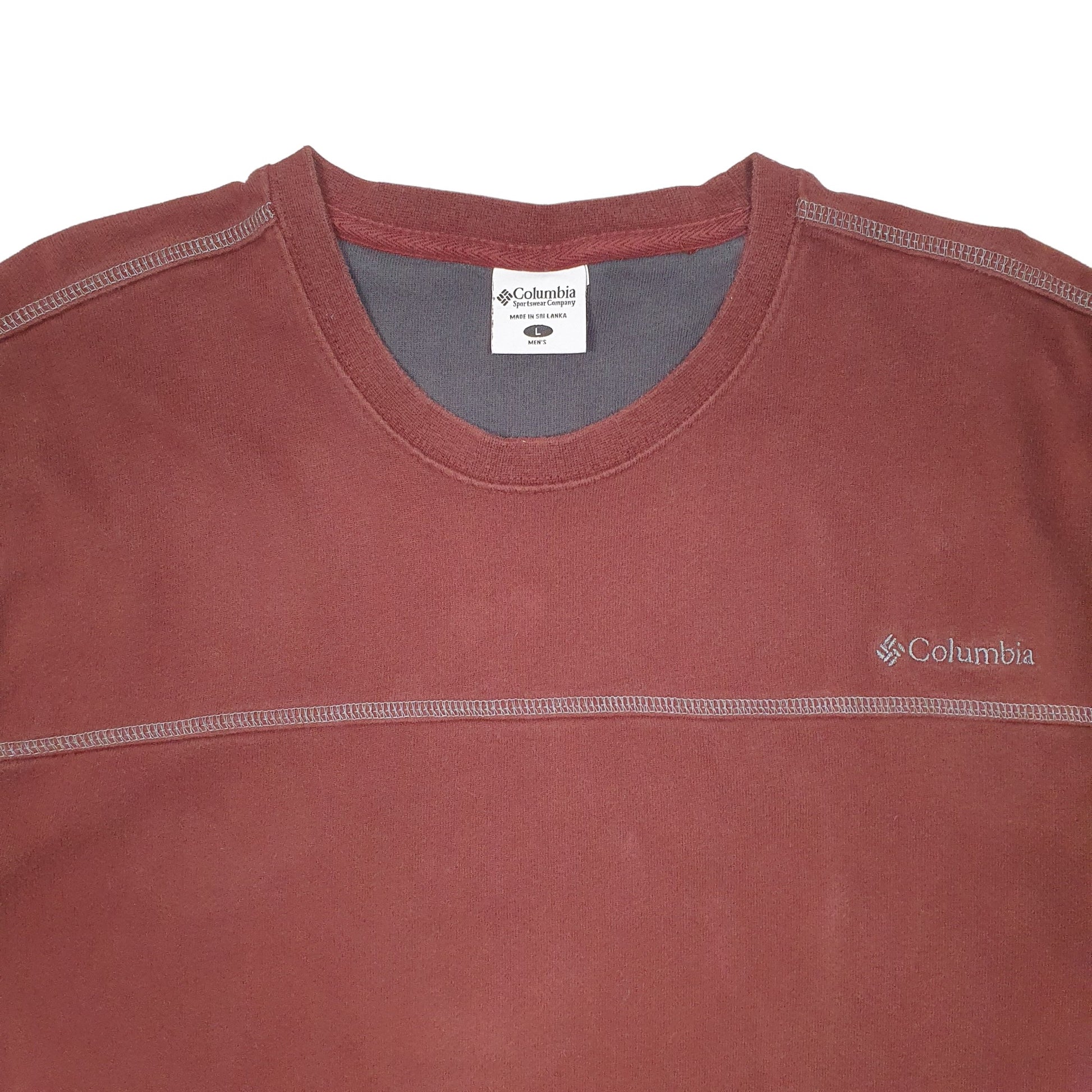 Mens Brown Columbia Sportswear  Short Sleeve T Shirt