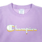 Womens Purple Champion Crop Top Reverse Weave Crewneck Jumper