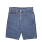 Mens Blue Levis Denim Jeans Jorts 505 Denim Shorts