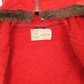 Mens Red Hudson Bay Vintage 1940s 50s Point  Coat
