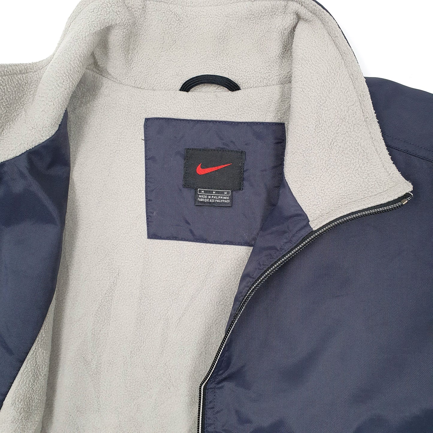 Mens Navy Nike Vintage 2000s Windbreaker Bomber  Coat