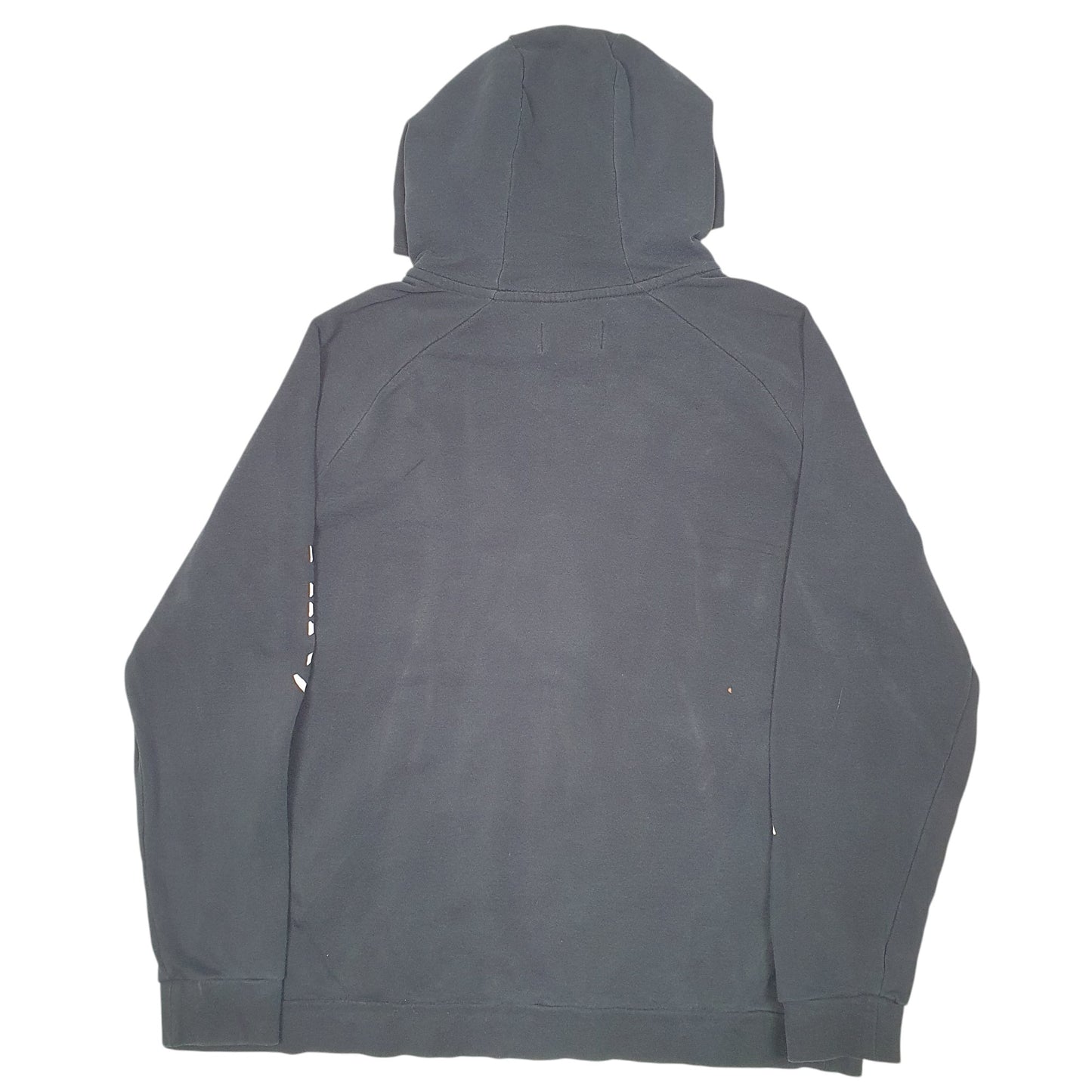 Mens Black Nike Air Jordan Sleeve Spellout Hoodie Jumper