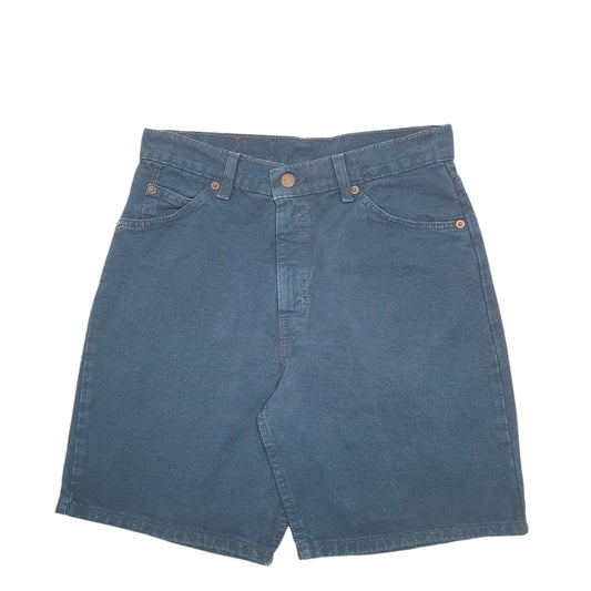 Mens Blue Levis Denim Jeans Jorts Vintage Orange Tab Denim Shorts