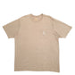 Mens Brown Carhartt  Short Sleeve T Shirt
