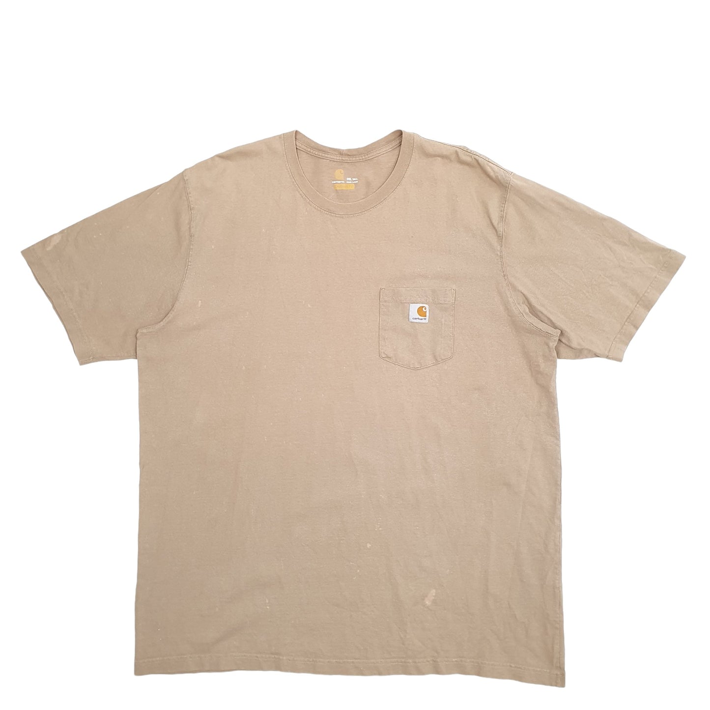 Mens Brown Carhartt  Short Sleeve T Shirt