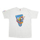 Mens Grey Fruit Of The Loom Single Stitch Vintage 90s Savemart Center 2003 Short Sleeve T Shirt