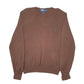 Mens Brown Polo Ralph Lauren Knit Crewneck Jumper