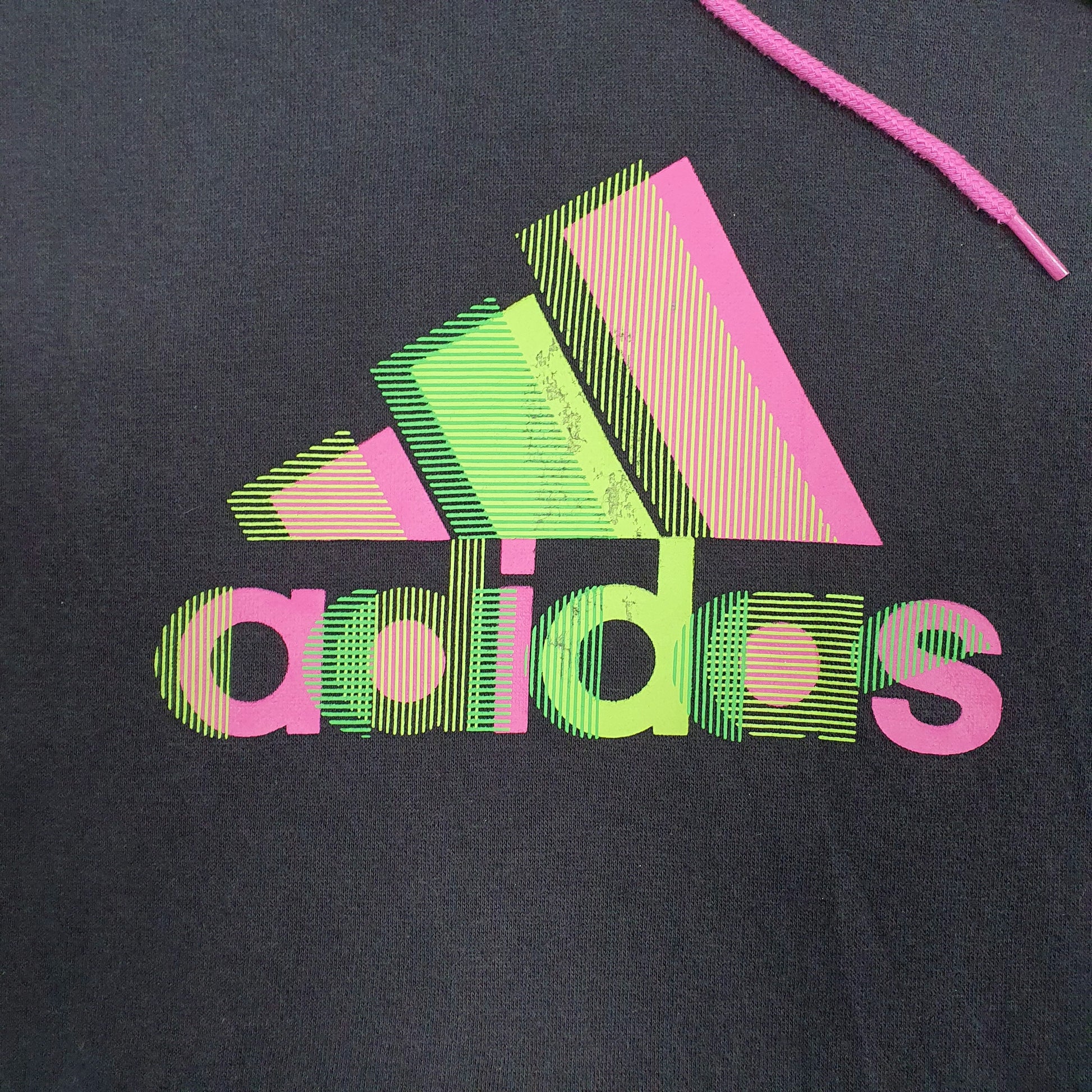 Womens Black Adidas  Hoodie Jumper